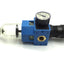 Used Festo LFR-1/2-S-B-NPT Filter Regulator, Fittings: 1/2" Max Inlet: 200PSI, Tested