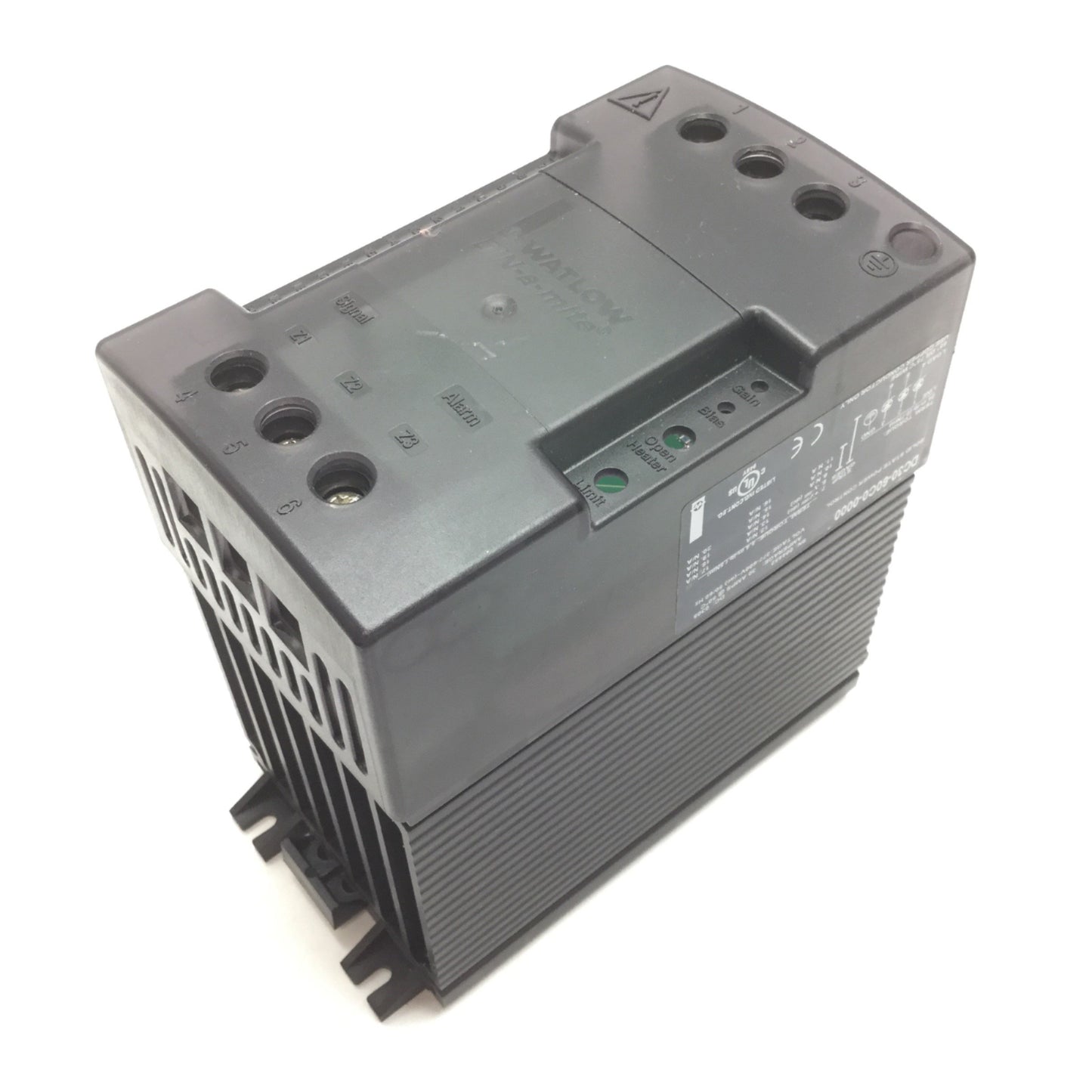 Used Watlow DC30-60C0-0000 Solid State 30A Power Controller, 4.5-32VDC, 277-600VAC