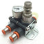 Used Metal Work 9067024 & 9061324 In Line Pressure Regulator and Gauge, 5/16" (8mm)