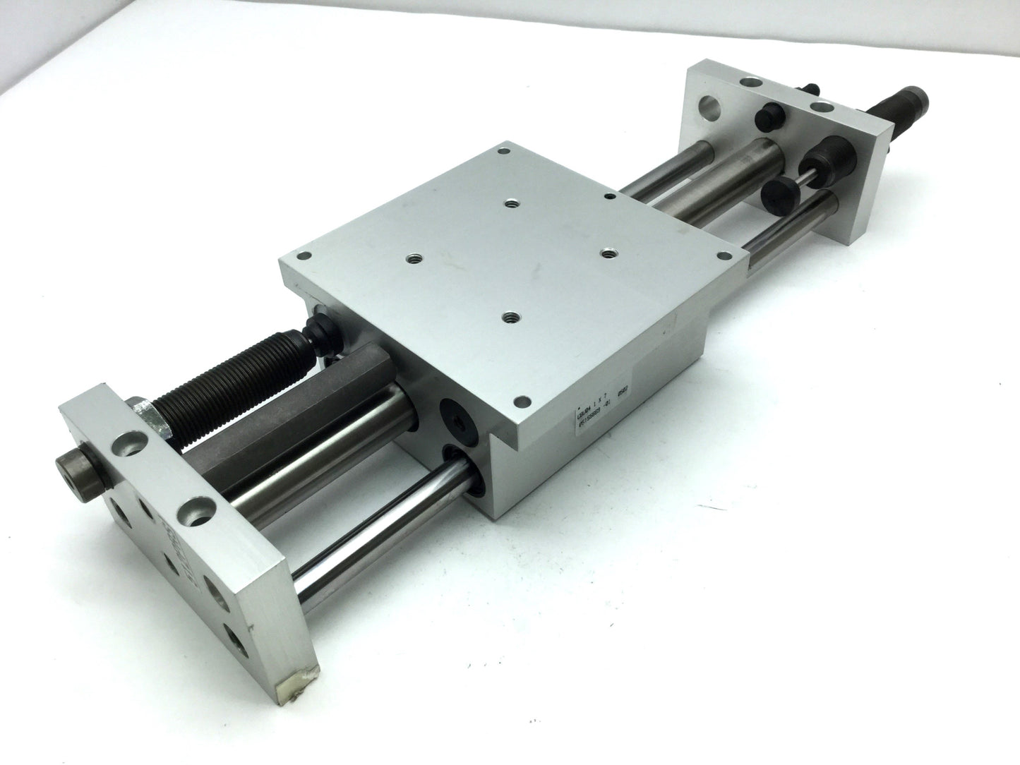 Used Phd CBU041X7 Rodless Cylinder Linear Slide Table, Shafts: 1/2", Stroke: 7"