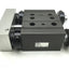 Used Phd SA063X1 Pneumatic Slide Cylinder Bore: 1.25" Stroke: 1" Ports: 1/8" NPT