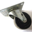 Used Lot of 4 Swivel Caster Wheels w/ Mounting Plate, Diameter: 4", Width: 1-1/2"