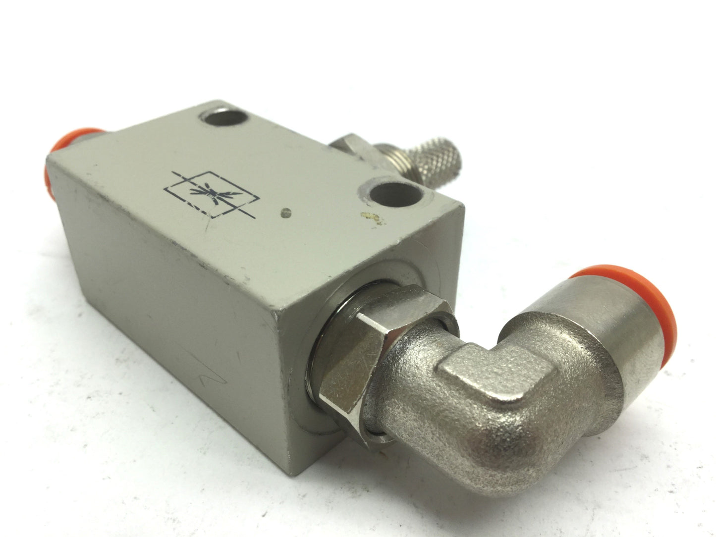 Used Metal Work 9041204 RFL Bi-Directional 3/8" Two-Way Flow Regulator Restrictor