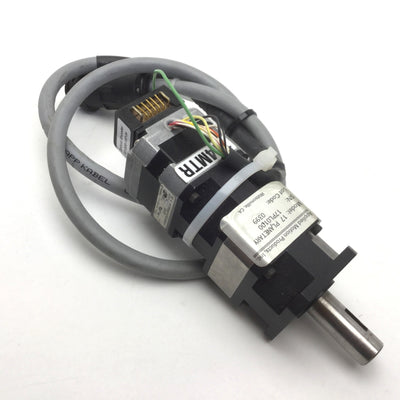 Used Applied Motion 17PL0100 Planetary Gearhead, E2-500-197-IH Encoder, HT17 Motor