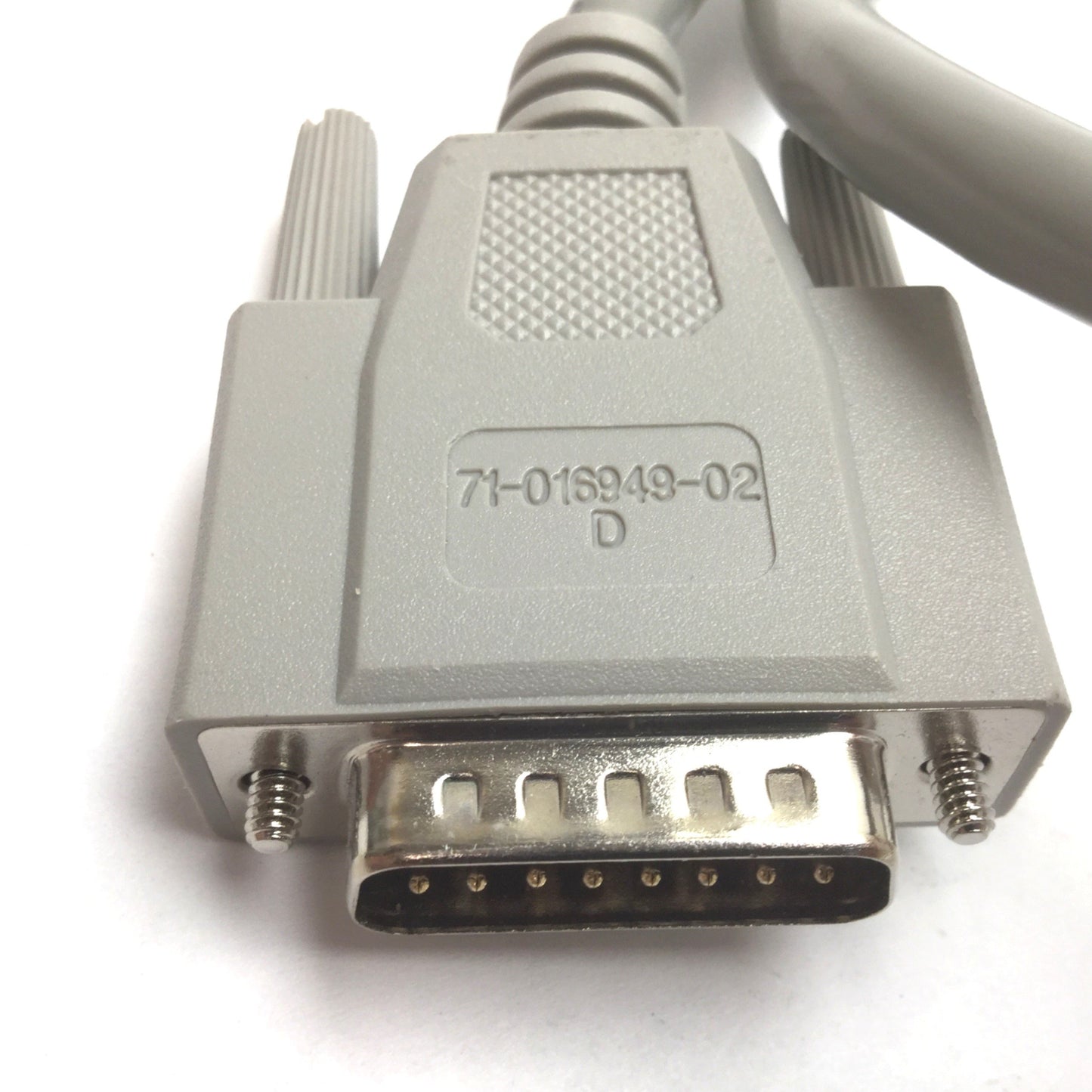 Used Parker 71-016949-02 Rev D Compumotor Expansion Cable, 15-Pin Male-Female, 2'