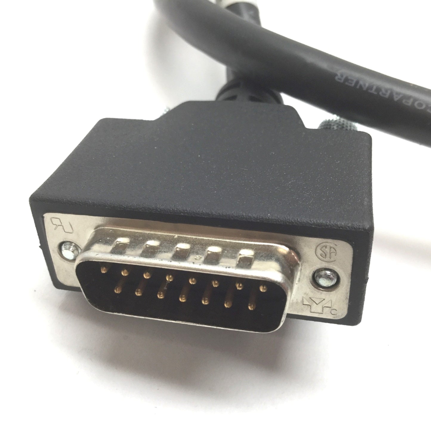 Used Parker 71-016949-02 Rev F Compumotor Expansion Cable, 15-Pin Male-Female, 2'