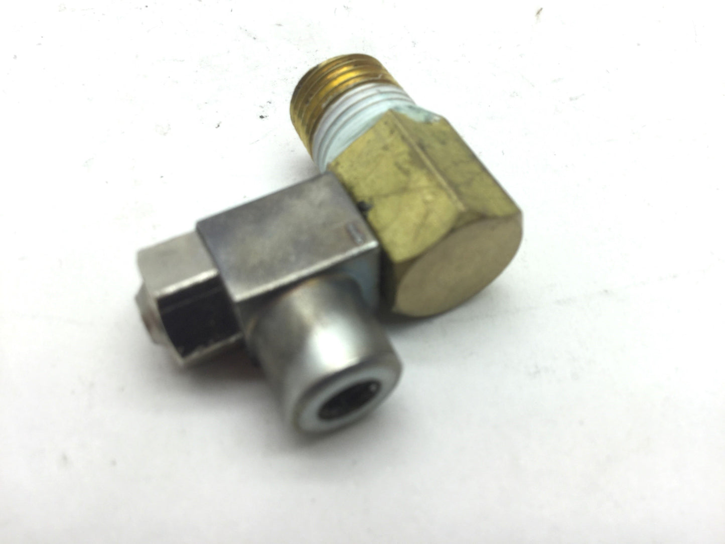 Used Lot of 11 Festo Meter Out Flow Control Valves, 1/8" NPT to 10-32UNF