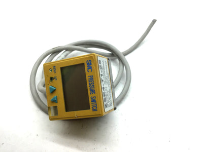 Used SMC ZSE4-T1-25 Vacuum Sensor Power 12-24VDC Pressure 0 to -101kPa