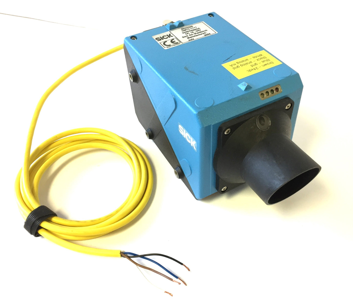 Used Sick 6022339 DMT 5-1111 Displacement Sensor Distance Measuring, Voltage: 18-30V