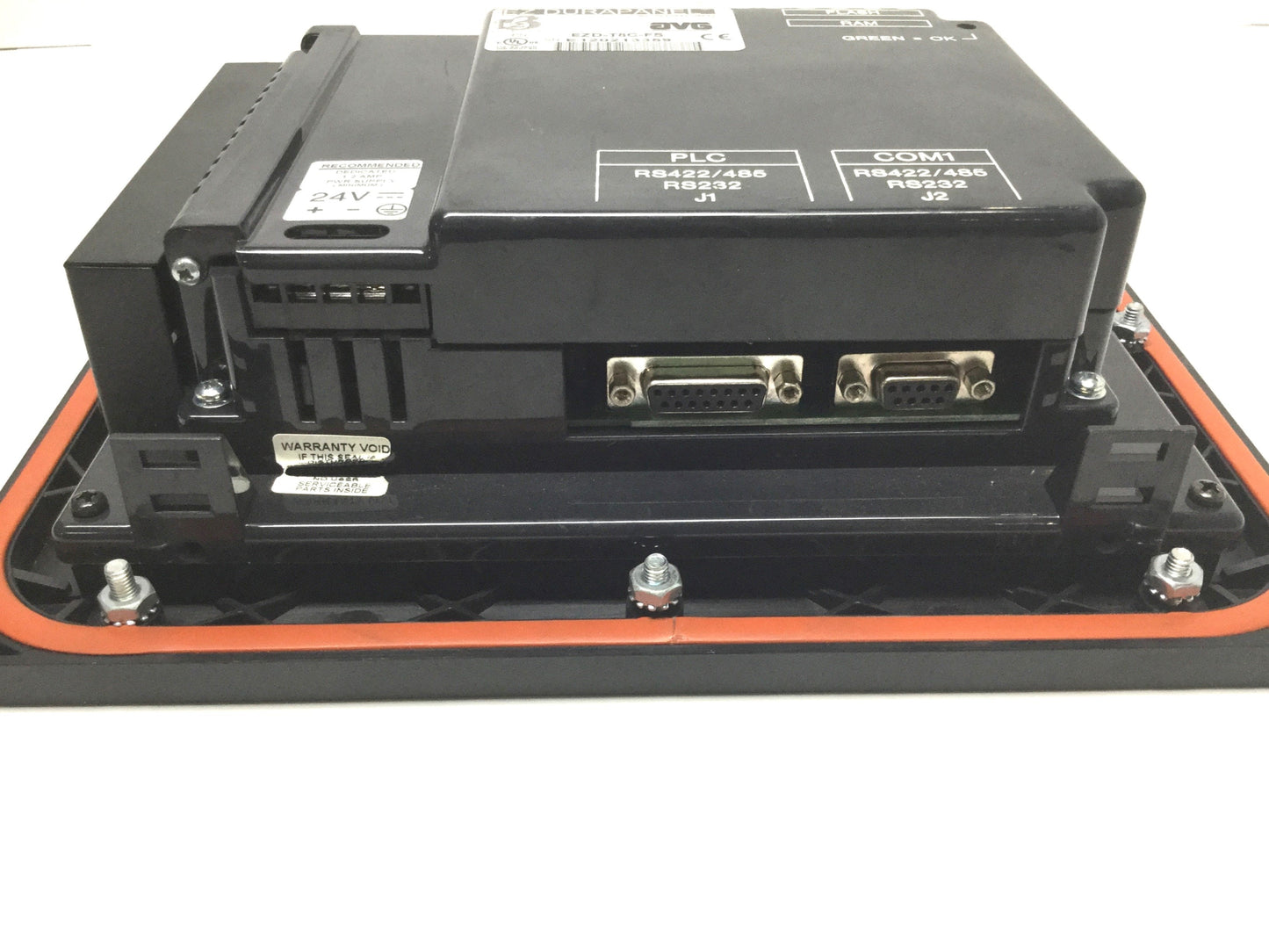 Used EZ Automation EZD-T8C-FS Durapanel 8" TFT Color Backlit Touchscreen HMI 24VDC