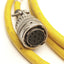 Used Parker 71-015017-10 Motor Power & Hall Effect Cable, MS Round 12-Pin, 9' Long