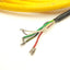 Used Parker 71-015017-10 Motor Power & Hall Effect Cable, MS Round 12-Pin, 9' Long