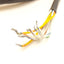 Used Parker 71-015017-10 Motor Power & Hall Effect Cable, MS Round 12-Pin, 9' Long