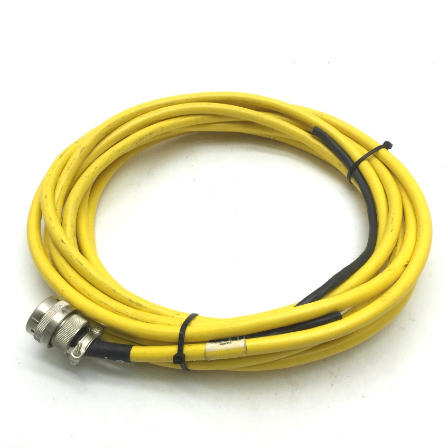 Used Parker 71-015017-22 Motor Power & Hall Effect Cable, MS Round 12-Pin, 22' Long