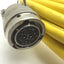 Used Parker 71-015017-22 Motor Power & Hall Effect Cable, MS Round 12-Pin, 22' Long