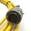 Used Parker Compumotor 71-015886-11 Servo Motor Encoder Feedback Cable, 11' 18-Pin MS
