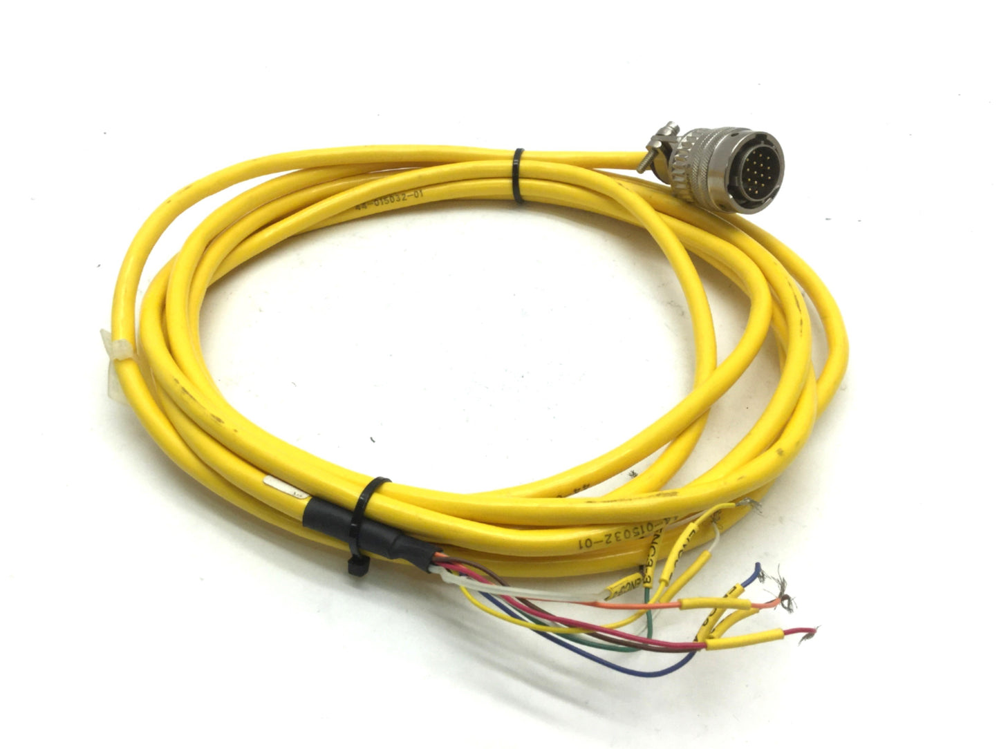 Used Parker Compumotor 71-015886-11 Servo Motor Encoder Feedback Cable, 11' 18-Pin MS