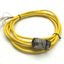 Used Parker Compumotor 71-015886-11 Servo Motor Encoder Feedback Cable, 11' 18-Pin MS