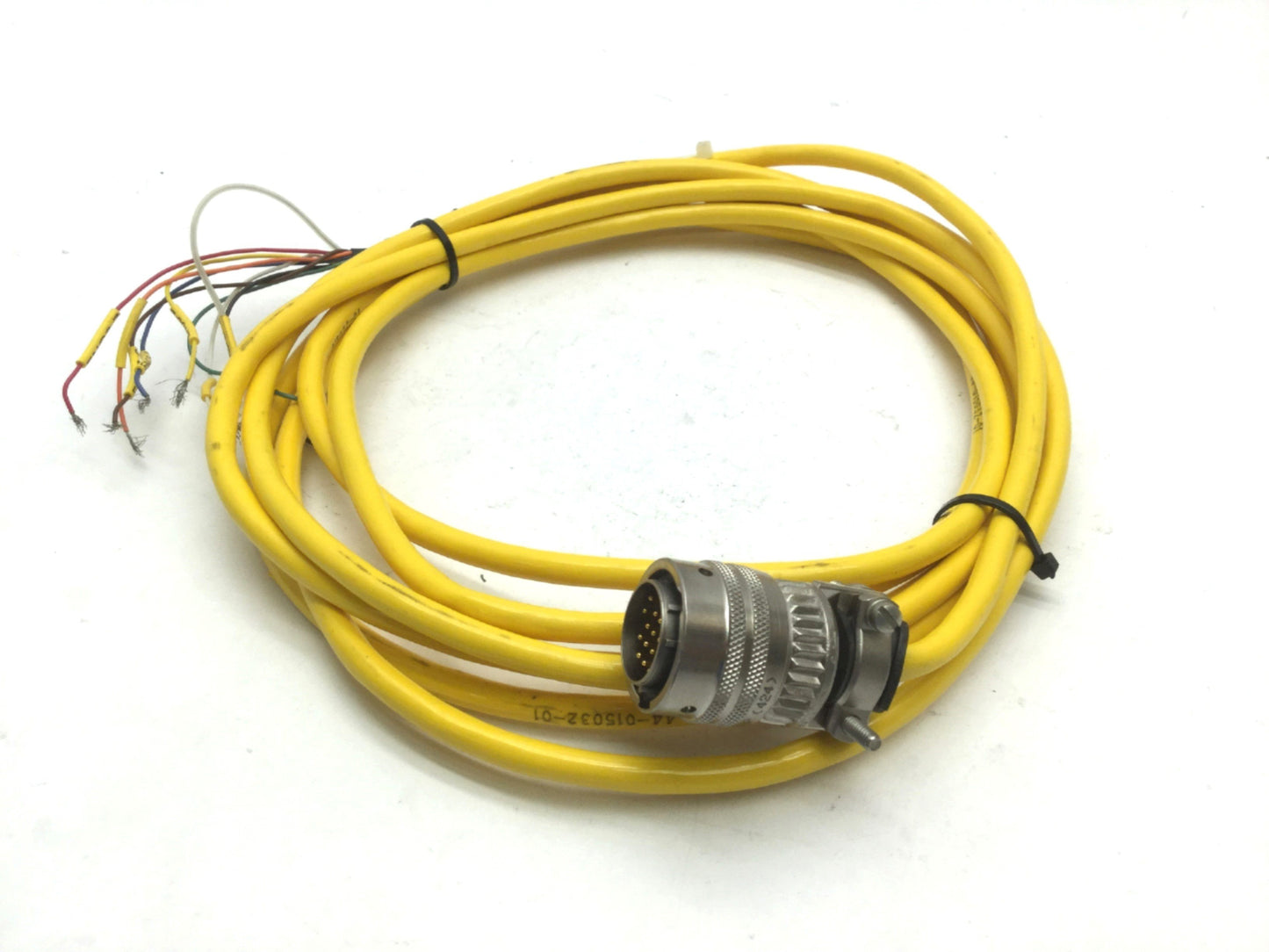 Used Parker Compumotor 71-015886-11 Servo Motor Encoder Feedback Cable, 11' 18-Pin MS