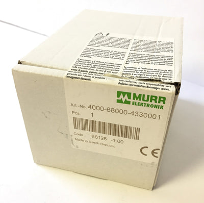 New – Open box Murr Elektronik 4000-68000-4330001 Modlink MSDD DBL Insert Italy CEI 23-16, RJ45
