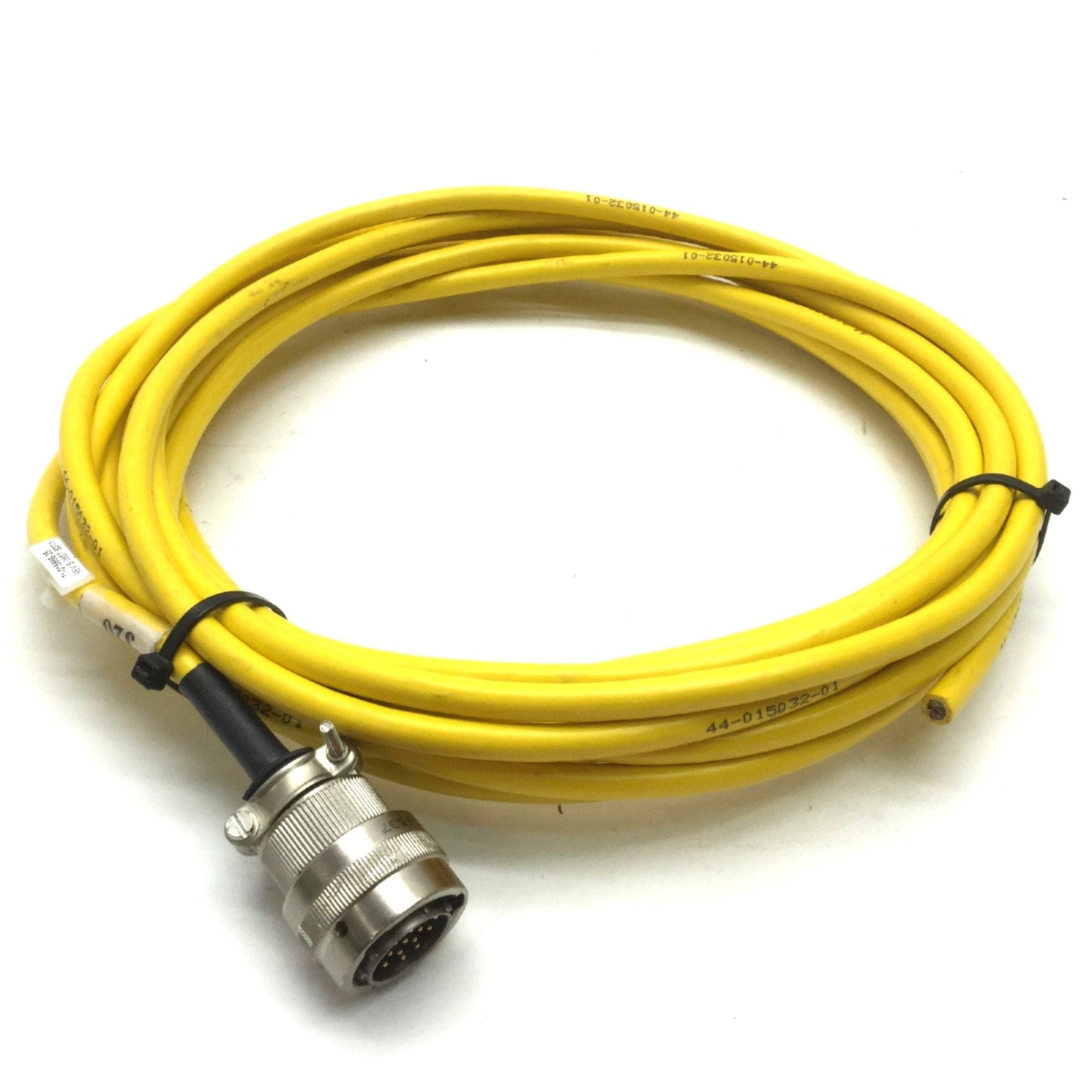 Used Parker Compumotor 71-015886-22 Servo Motor Encoder Feedback Cable, 22' 18-Pin MS