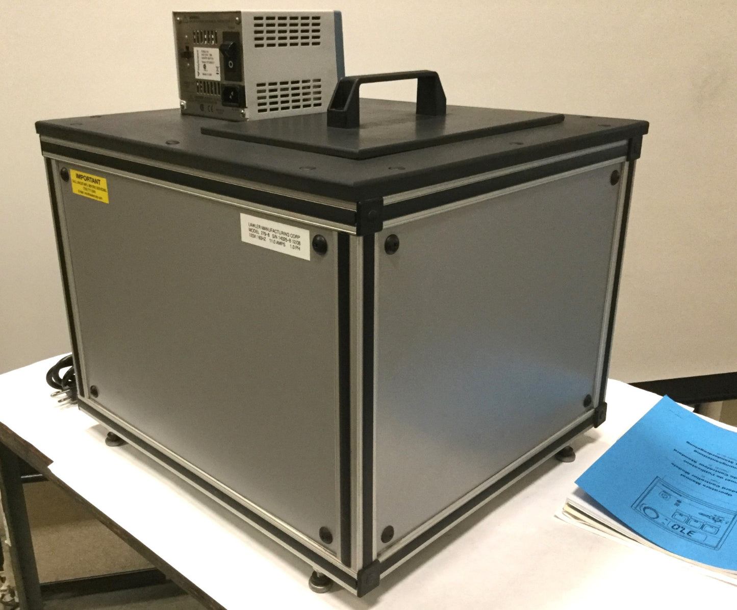 Used Lawler 279-8 Copper Corrosion Petroleum Liquid Test Bath Circulator Heater