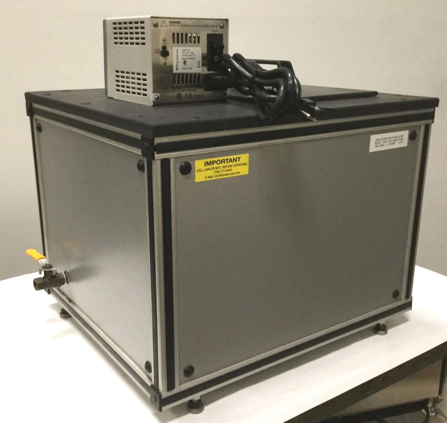 Used Lawler 279-8 Copper Corrosion Petroleum Liquid Test Bath Circulator Heater