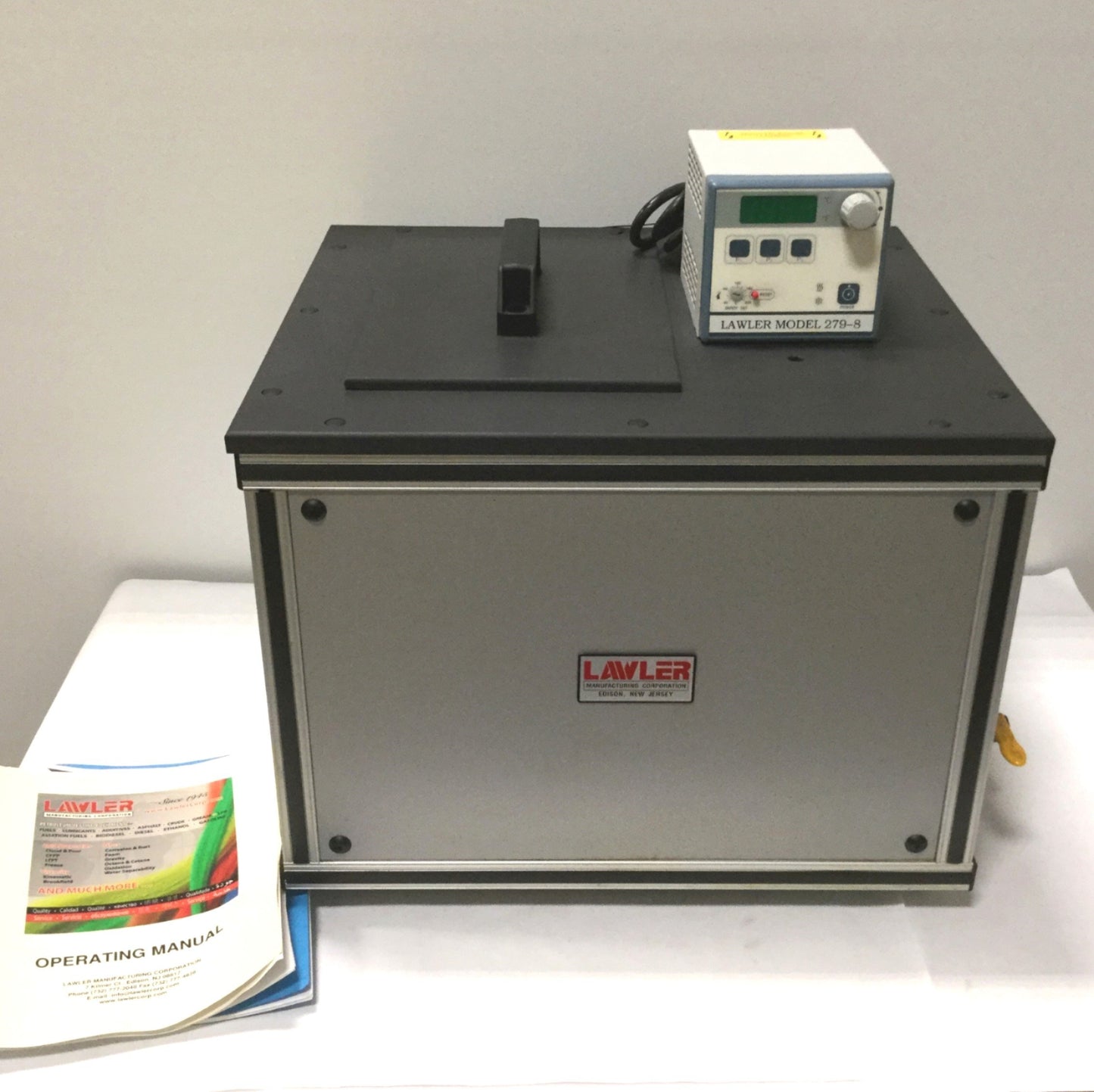 Used Lawler 279-8 Copper Corrosion Petroleum Liquid Test Bath Circulator Heater