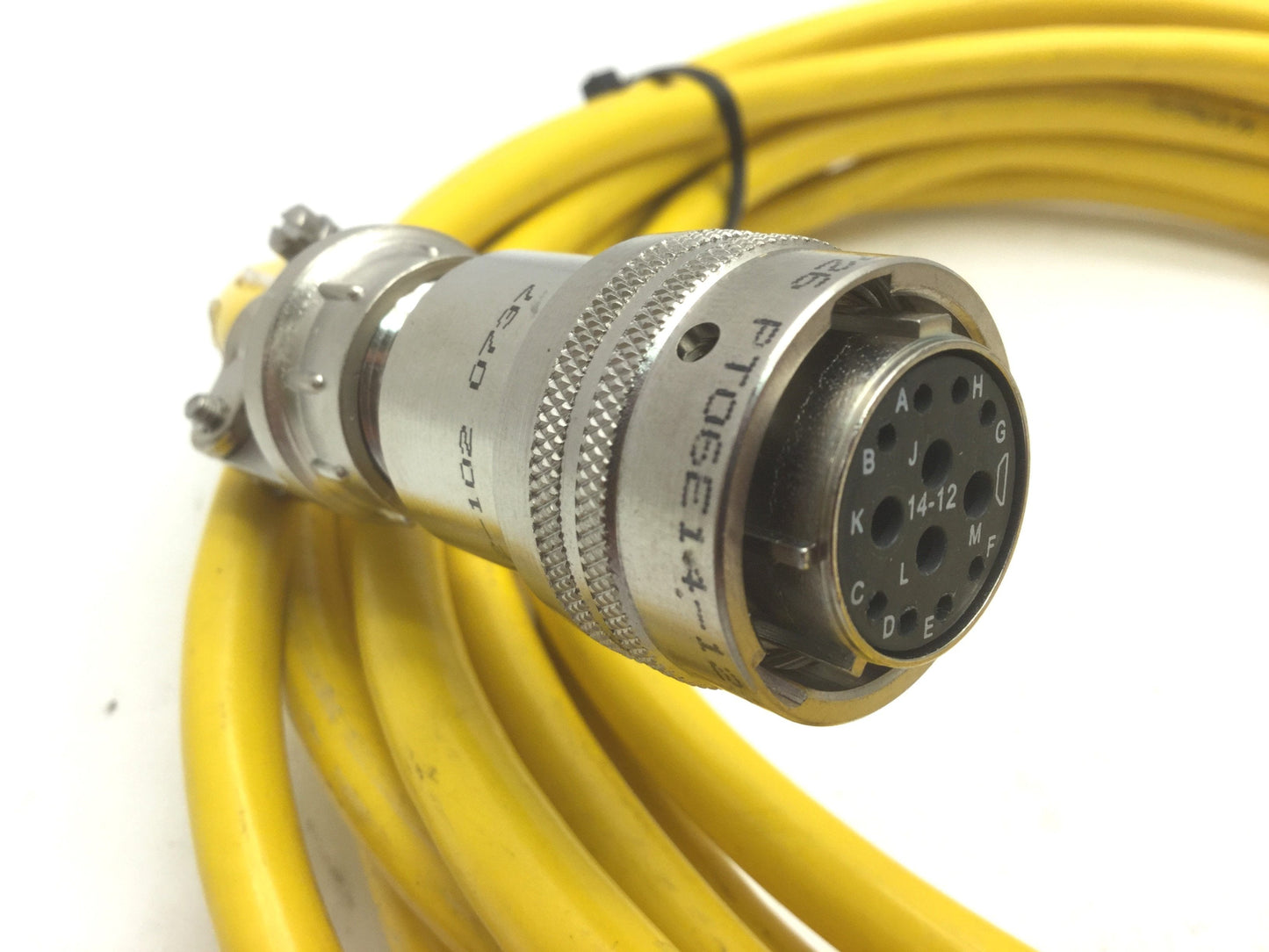 Used Parker Hannifin 71-018303-21 Servo Power Cable Gemini 21 FT Length