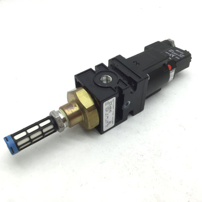 Used Watts SC75-02M/M2 Soft Start Valve Pressure 150 Psi Ports 1/4" NPT 24VDC/48VAC