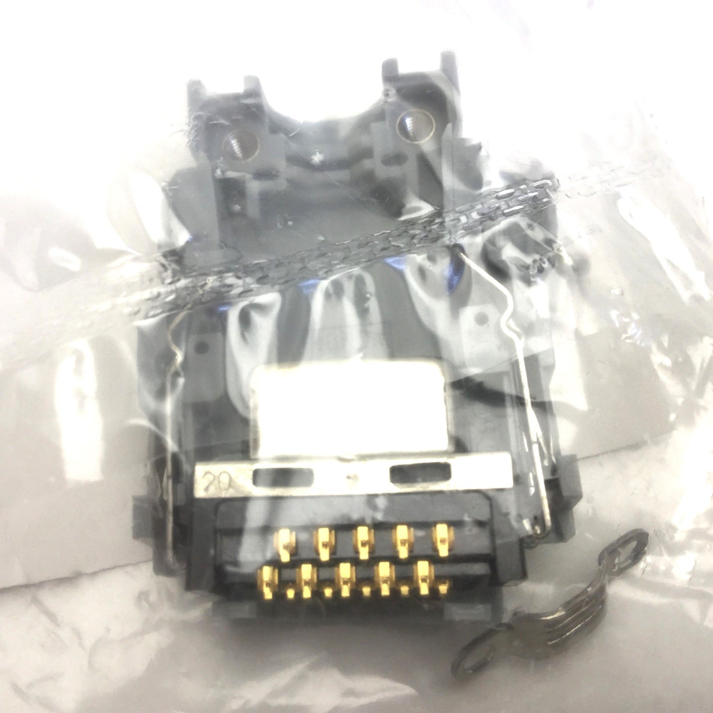 Used Lot of 2 New Honda A02B-0120-K301 Connectors, 20-Pin, A63L-0001-0399/20FS-CA1