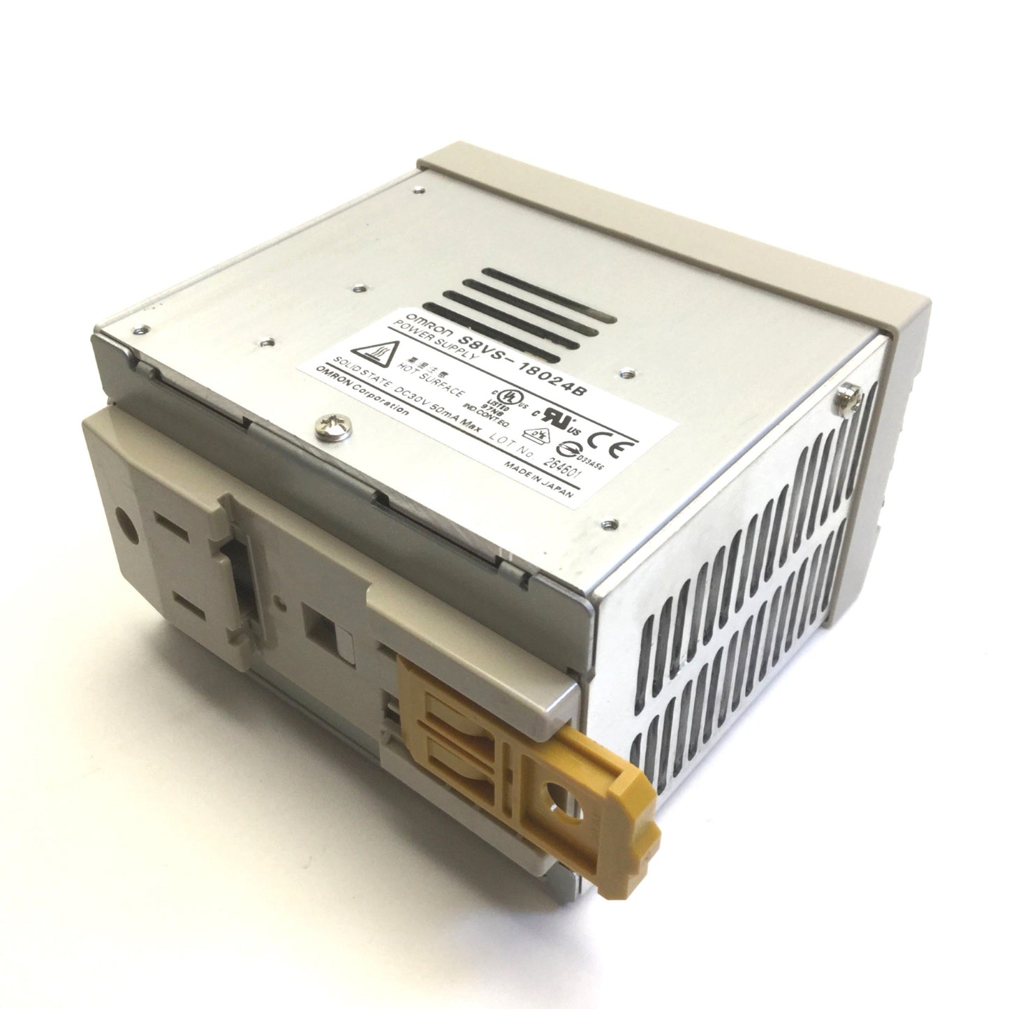 Used Omron S8VS-18024B Switch Mode Power Supply, In: 100-240VAC 2.9A Out: 24VDC 7.5A