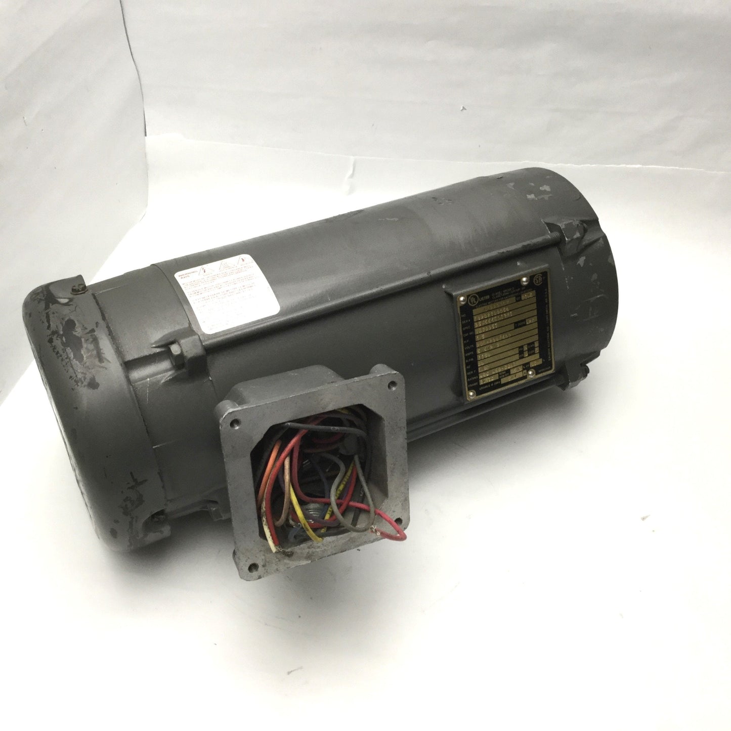 Used Baldor Electric VM7035T Hazardous Location Motor 1.5HP, 208-230/460VAC 5.4/2.7A