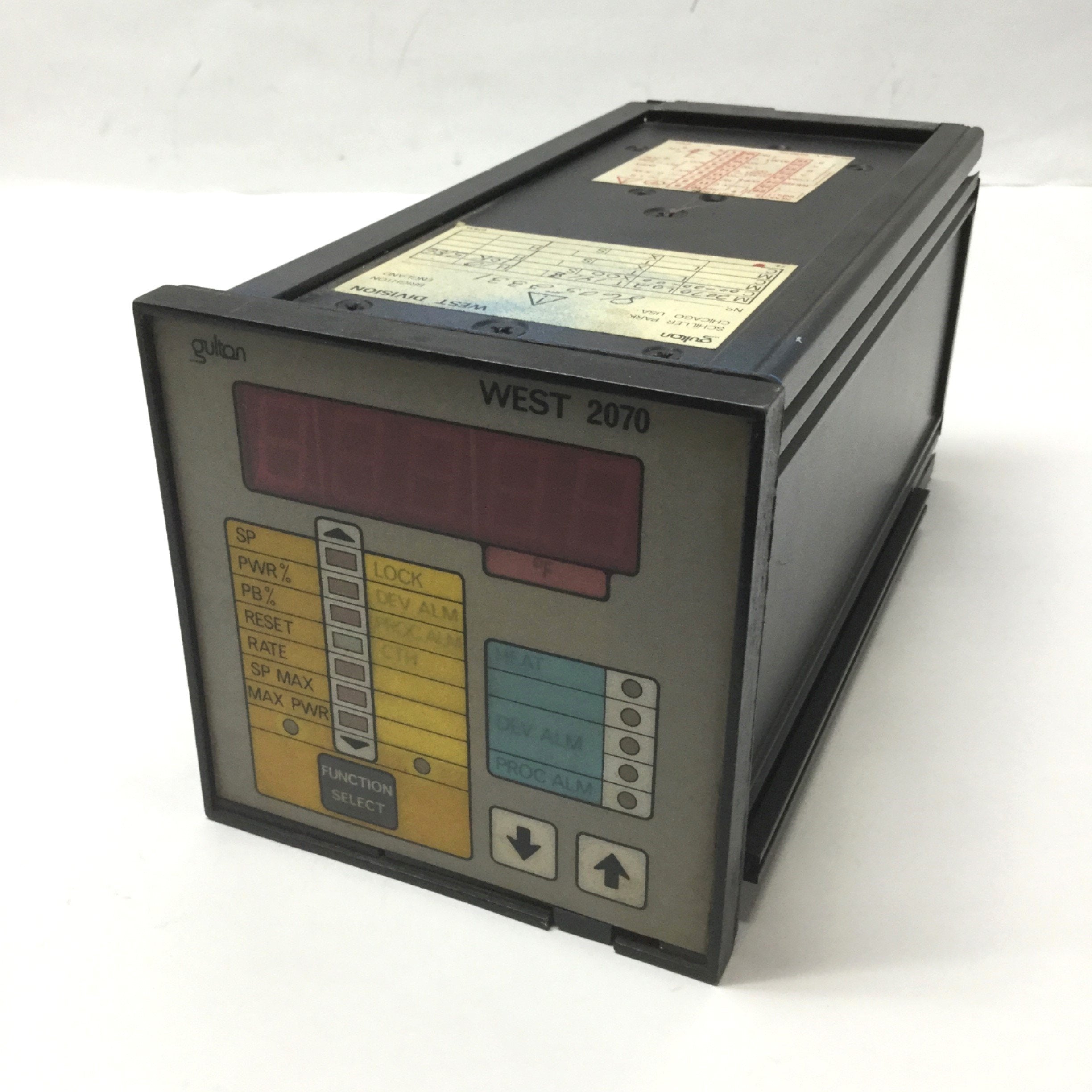 Gulton Gulton West 2070 Microtune Temperature Controller Module 120VAC, RTD ...