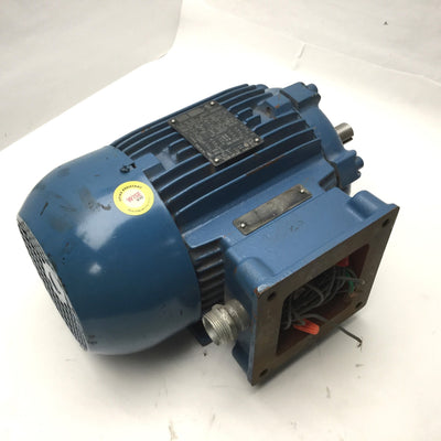 Used WEG 00158XT3E145T 3-Phase 1.5 HP Hazardous Location Motor 1760RPM 208-230/460VAC