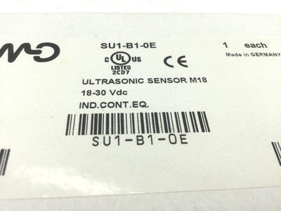 New New Automation Direct SU1-B1-0E Ultrasonic Sensor 0-10VDC 18mm x 90mm, 4-Pin M12
