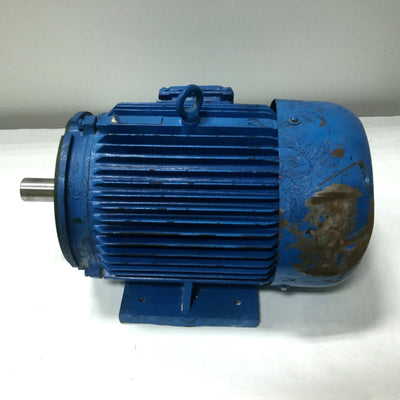 Used Maximotion MQP-26 Electric Motor 208-230/460VAC 3600RPM 213T 7.5 HP Shaft 1.377"