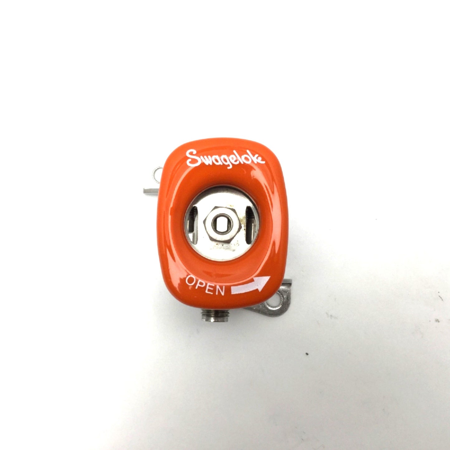 Used Swagelok SS-62TS4-JK 316 Stainless Steel 3-Piece Ball Valve 2200PSIG @ 100°F Max