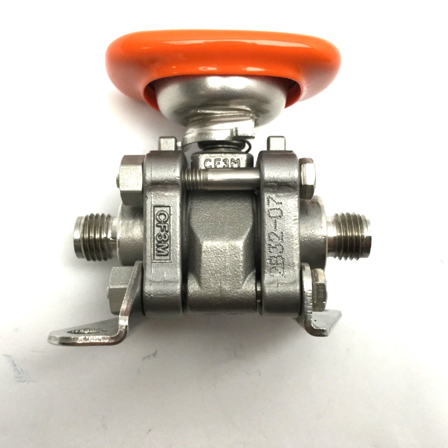 Used Swagelok SS-62TS4-JK 316 Stainless Steel 3-Piece Ball Valve 2200PSIG @ 100°F Max