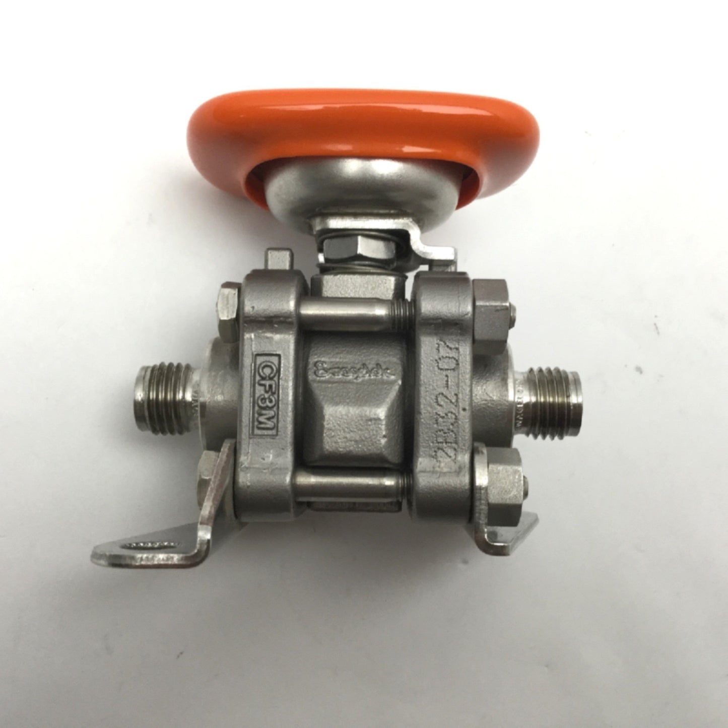 Used Swagelok SS-62TS4-JK 316 Stainless Steel 3-Piece Ball Valve 2200PSIG @ 100°F Max