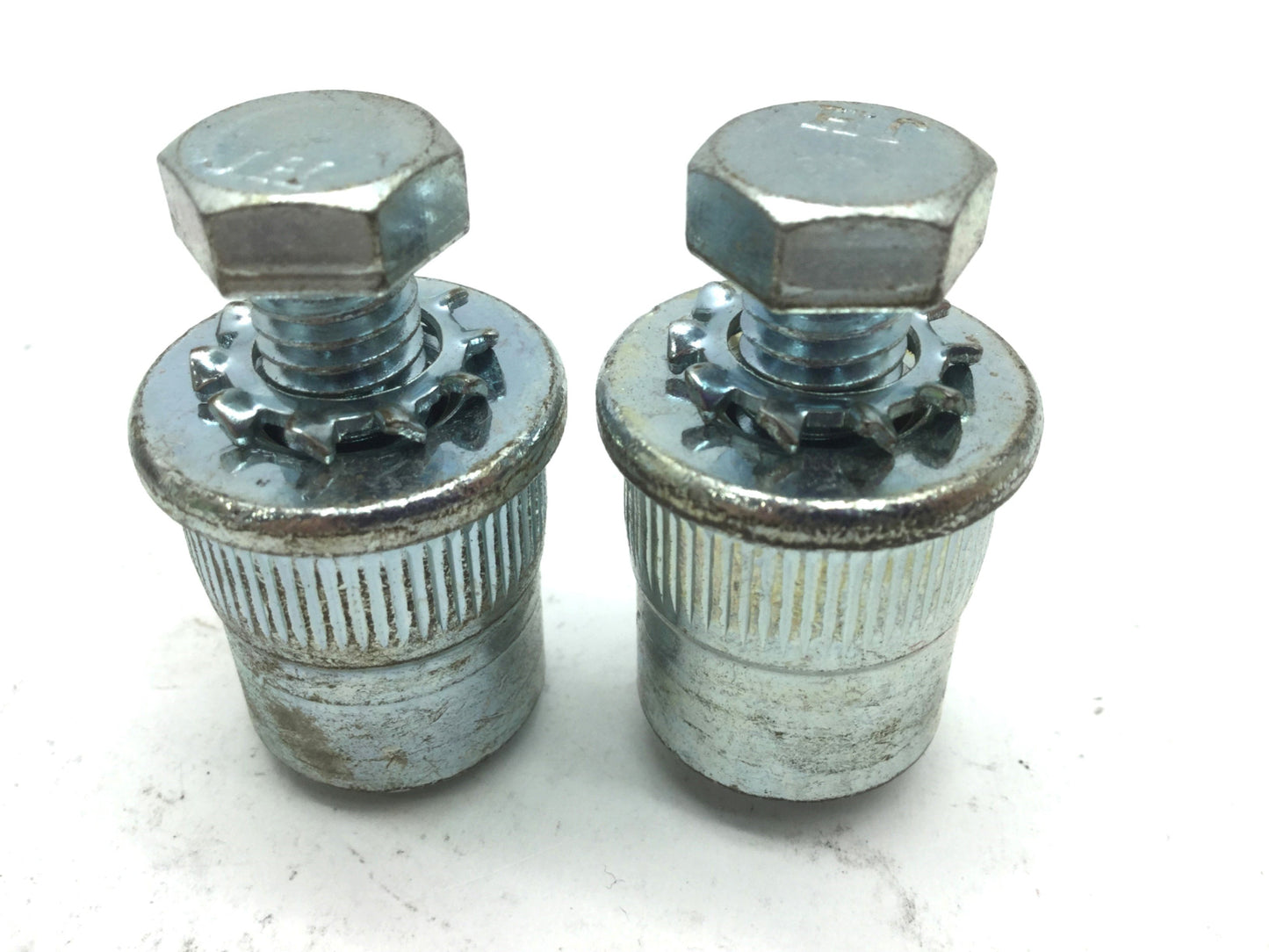 Used Nexel PKB Wall Bracket Post Mount Kit, 2x Right Angles and 2x 22mm ID Mounts