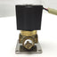 Used SMC VX3344-03T-5GS1-B 3-Way Media Solenoid Valve 3/8" NPT 24VDC Coil, Air/Water