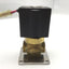 Used SMC VX3344-03T-5GS1-B 3-Way Media Solenoid Valve 3/8" NPT 24VDC Coil, Air/Water