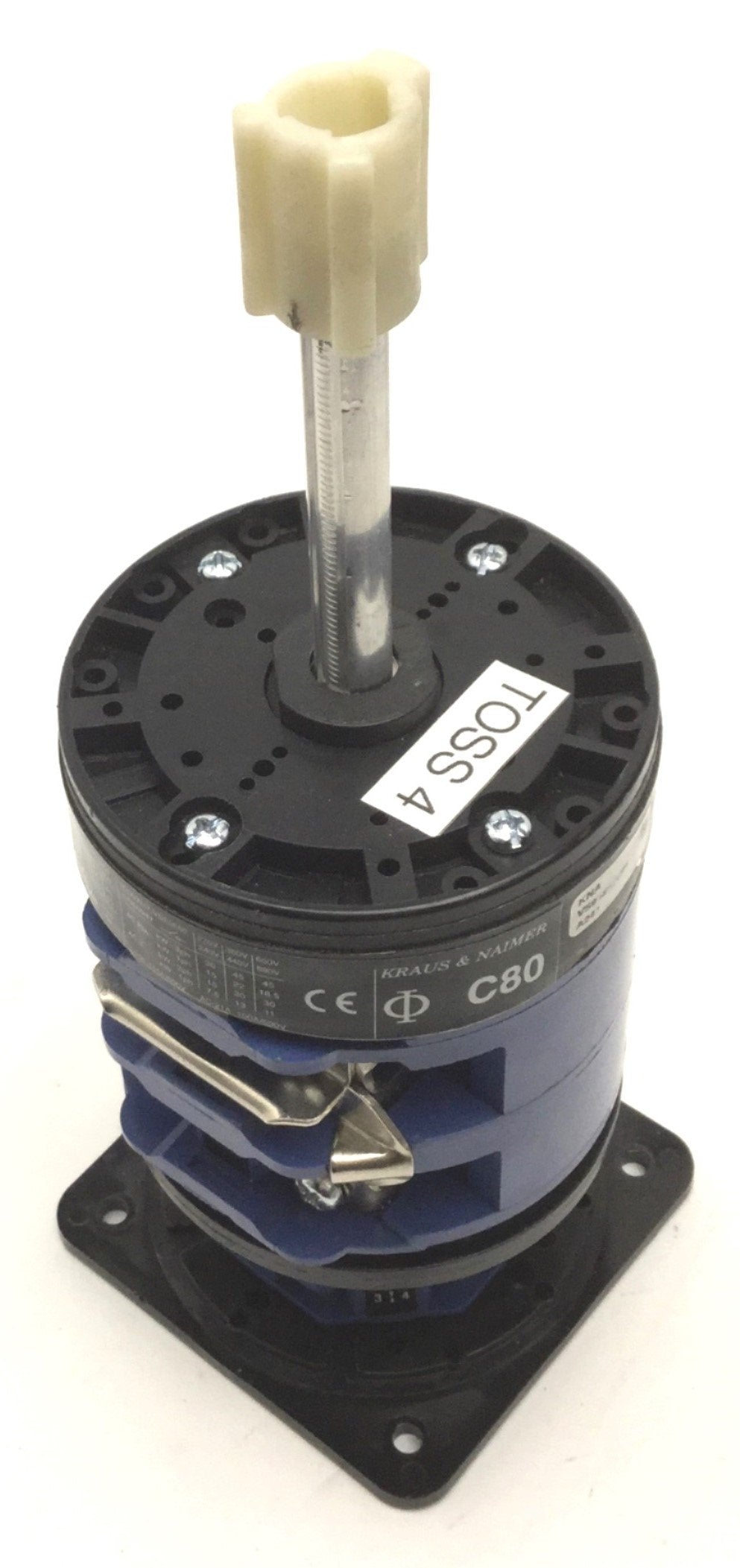 Used Kraus & Naimer C80 & A11Rotary Disconnect Switch, Max Voltage: 100A, 600VAC