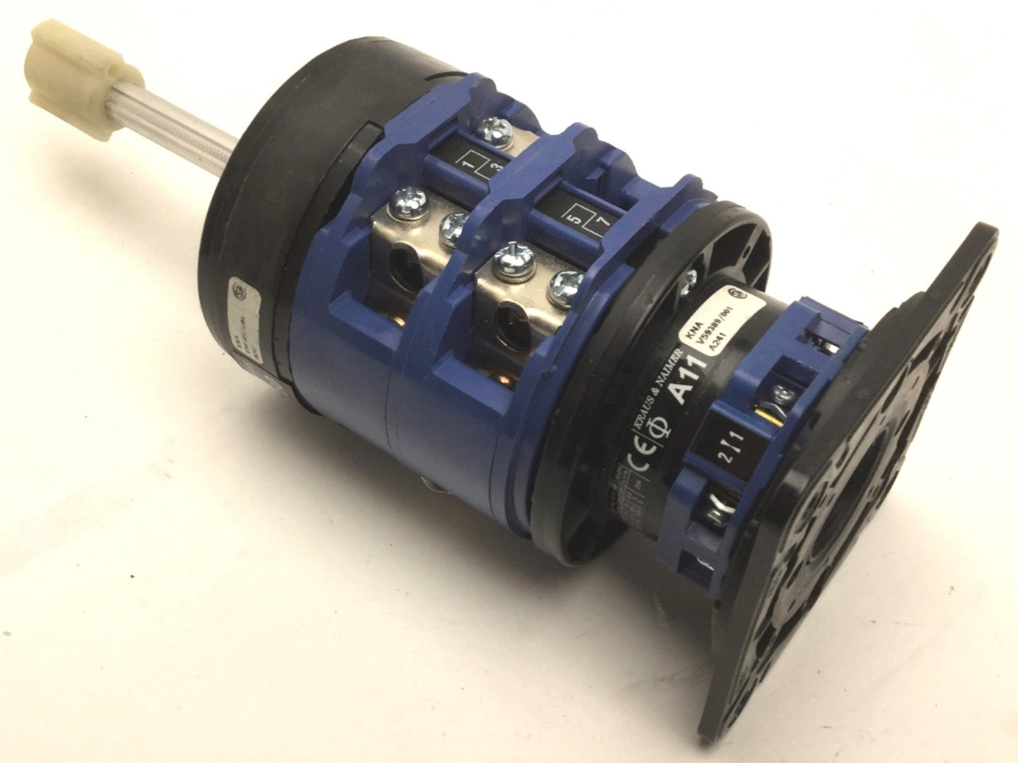 Used Kraus & Naimer C80 & A11Rotary Disconnect Switch, Max Voltage: 100A, 600VAC