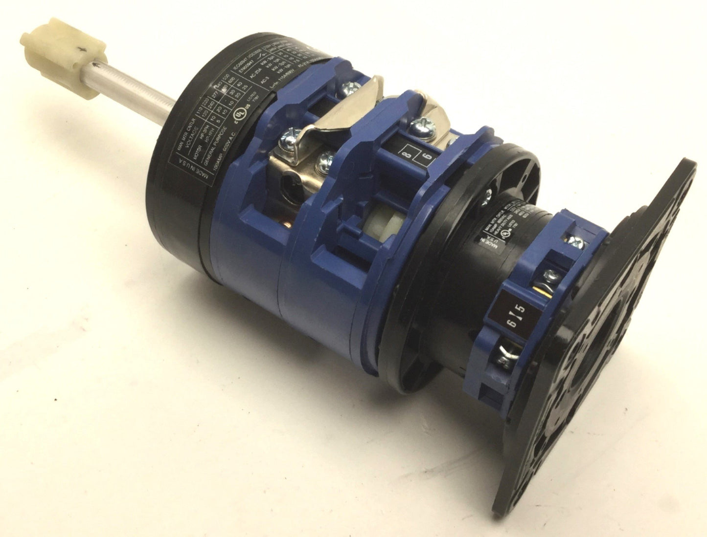 Used Kraus & Naimer C80 & A11Rotary Disconnect Switch, Max Voltage: 100A, 600VAC