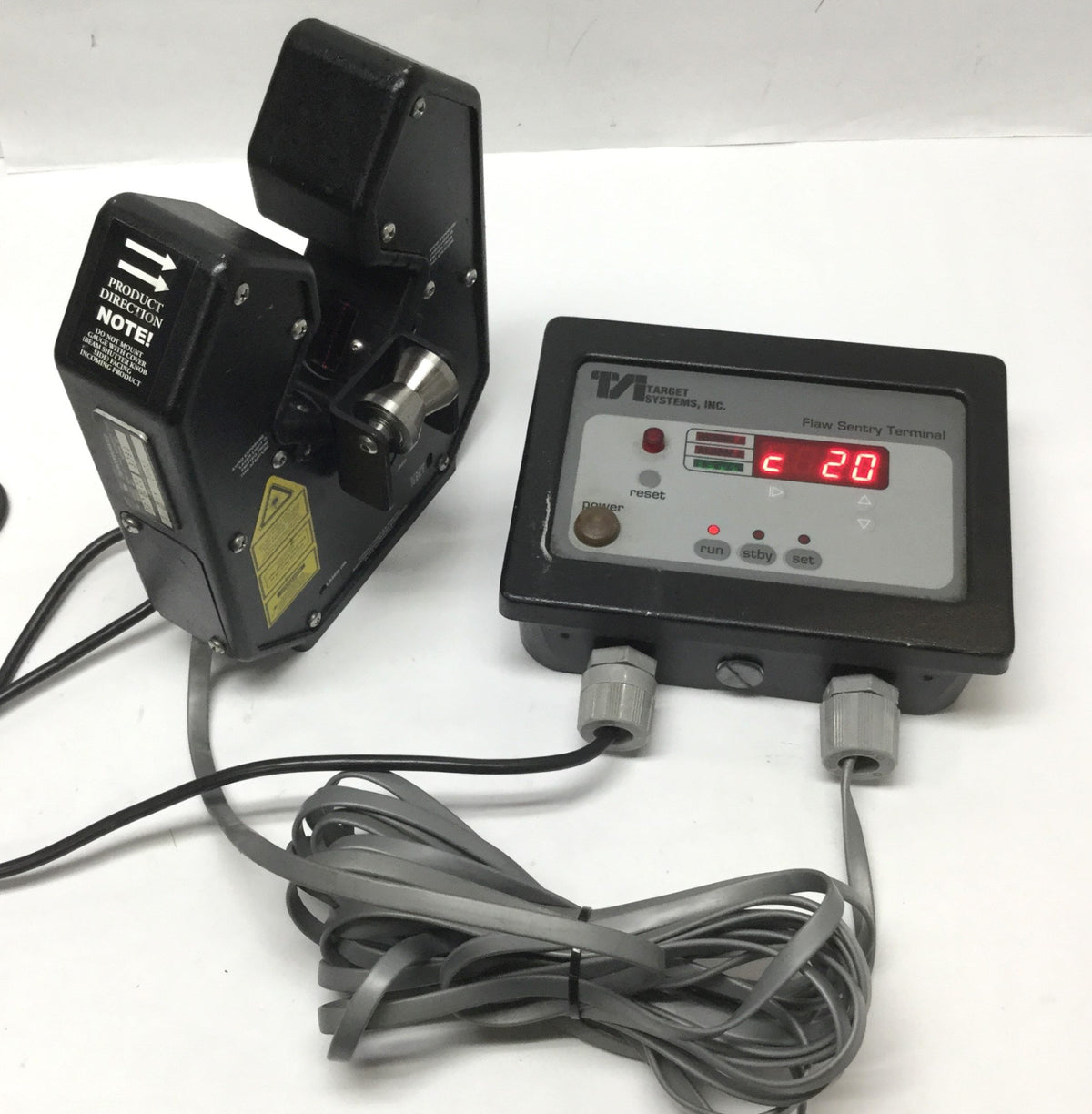 Tsi Target System TSI Target Systems FSD2100 Laser Extrusion/Wire Flaw Detector Sentry T ...