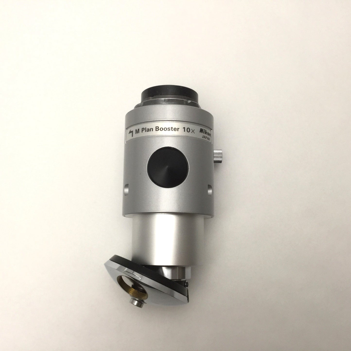Used Nikon M Plan Booster 10X 3-Position Mplan Adaptor/Nosepiece For Nikon Comparator