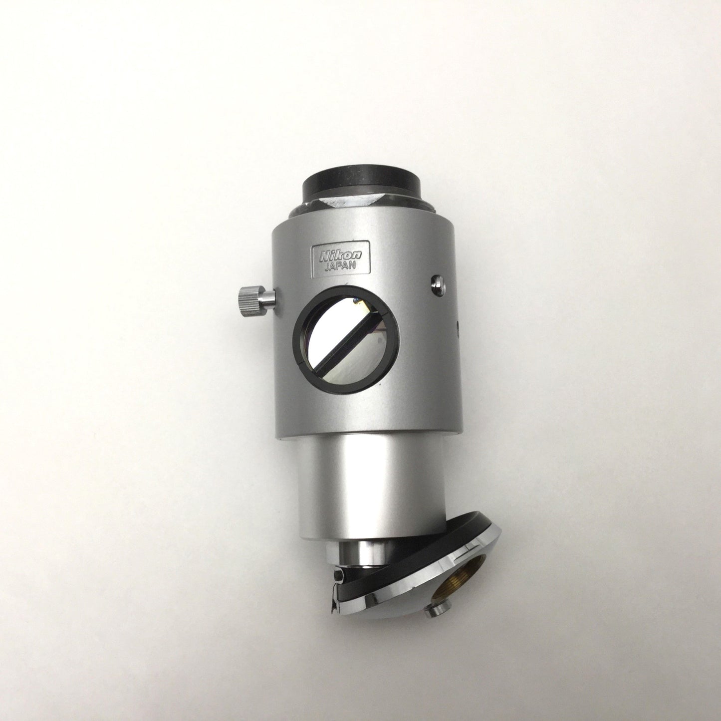 Used Nikon M Plan Booster 10X 3-Position Mplan Adaptor/Nosepiece For Nikon Comparator