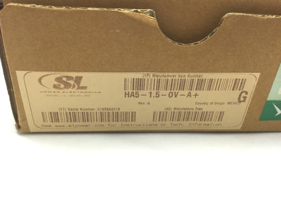New Condor IHA5-1.5/OVP-A+G Power Supply In 100/120/215/230-240VAC Out 5VDC 1.5A